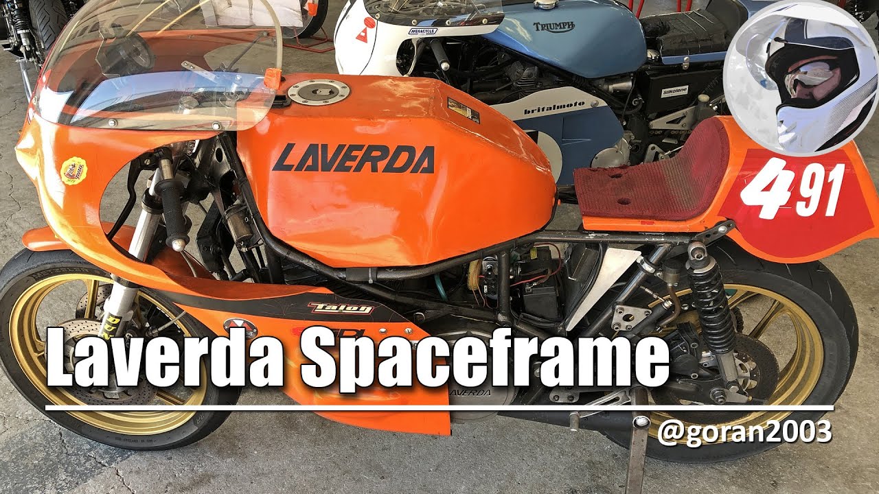 Laverda 1000 Spaceframe - a mythical motorcycle up close