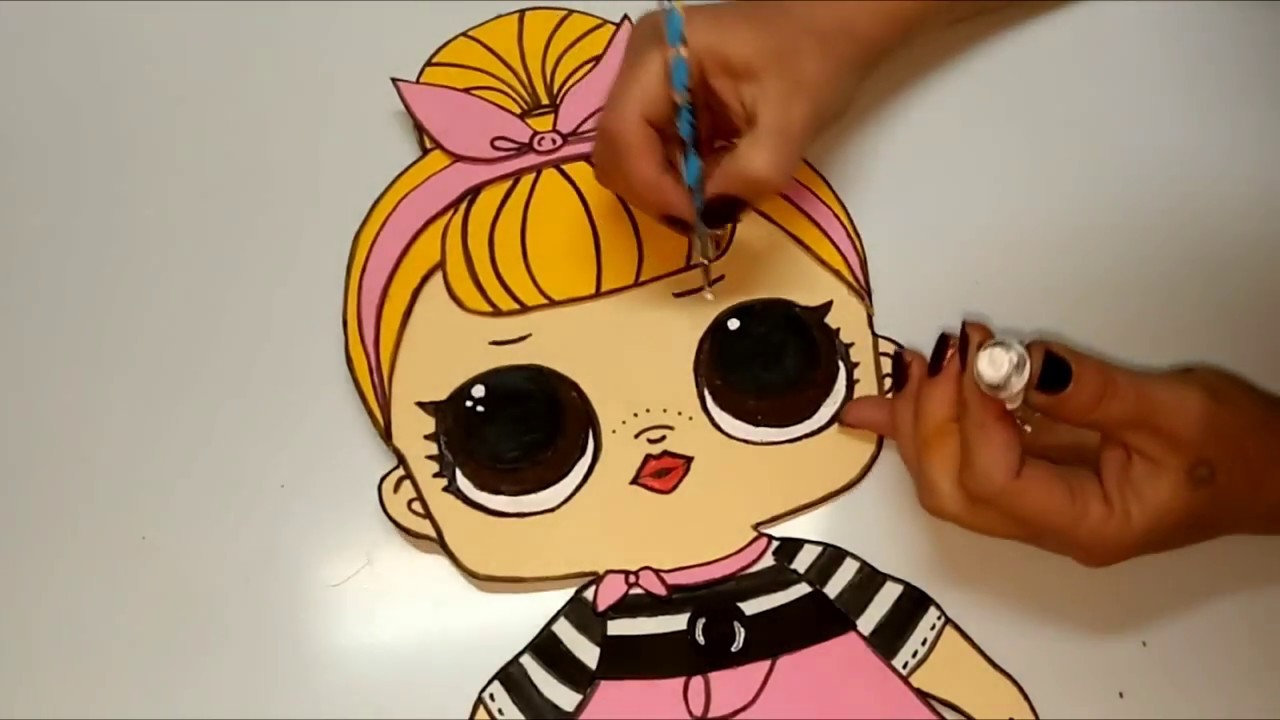 👧 L.O.L SURPRISE GIGANTE en GOMA EVA paso a paso/DECORATION LOL SURPRISE DOLL GIANT at FOAMY.