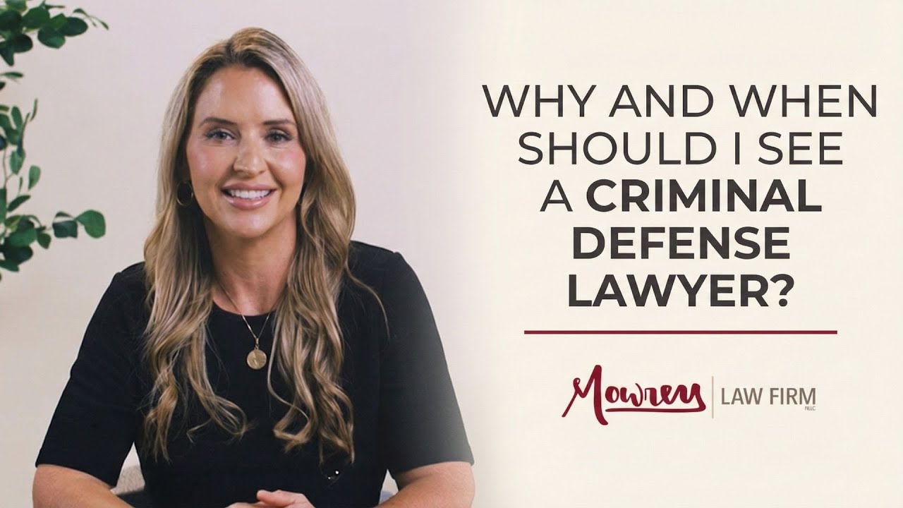 Why You Need a Criminal Defense Attorney Immediately After Arrest in Florida | Mowrey Law Firm