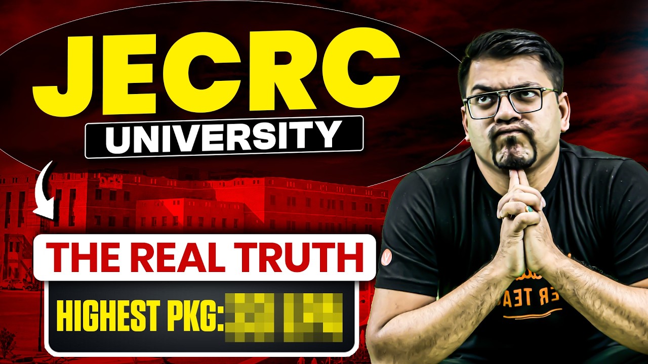 All About JECRC University 😱 | Admission, Fees, Eligibility, Placement | JEE 2026 | Harsh Sir