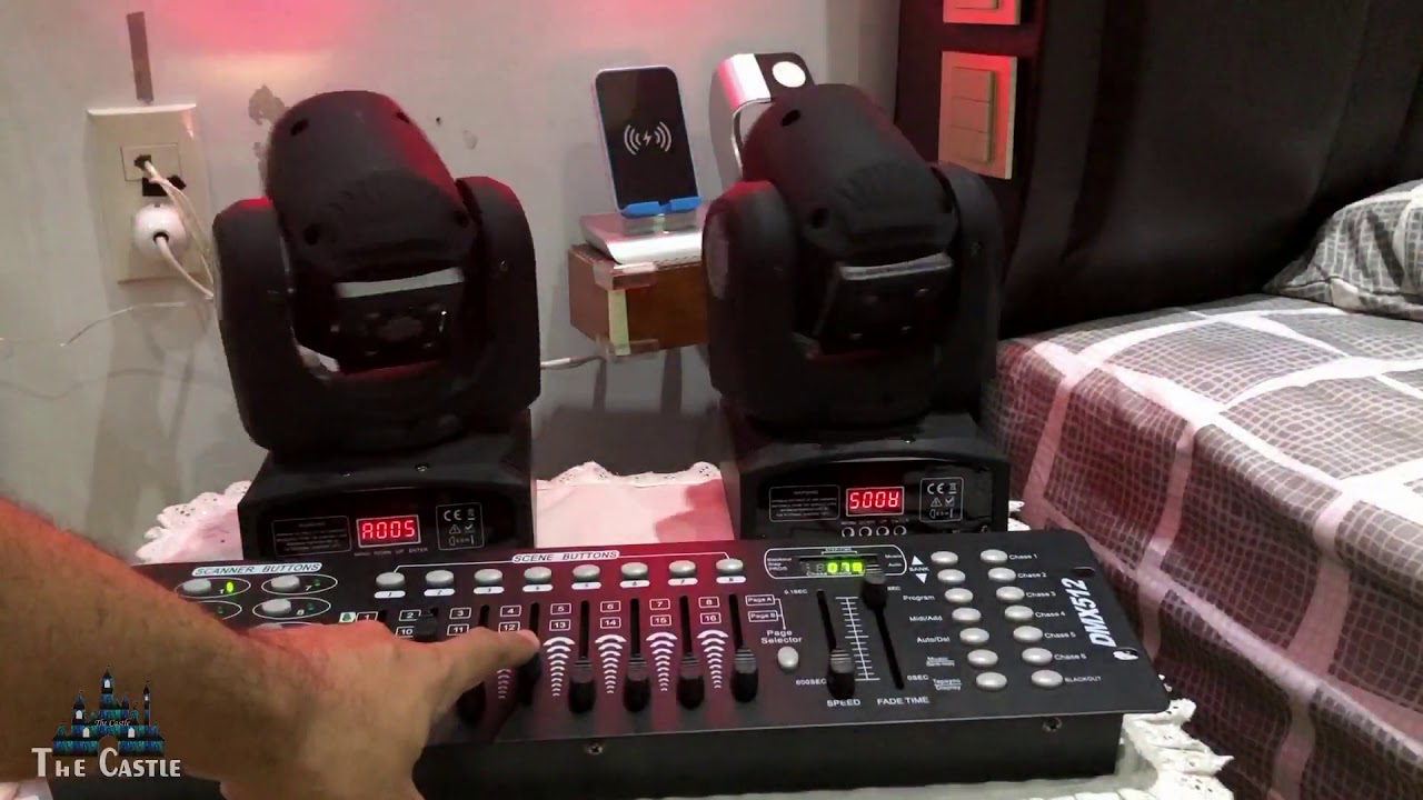 Review - LED Moving Head dan DMX 512   Indonesia