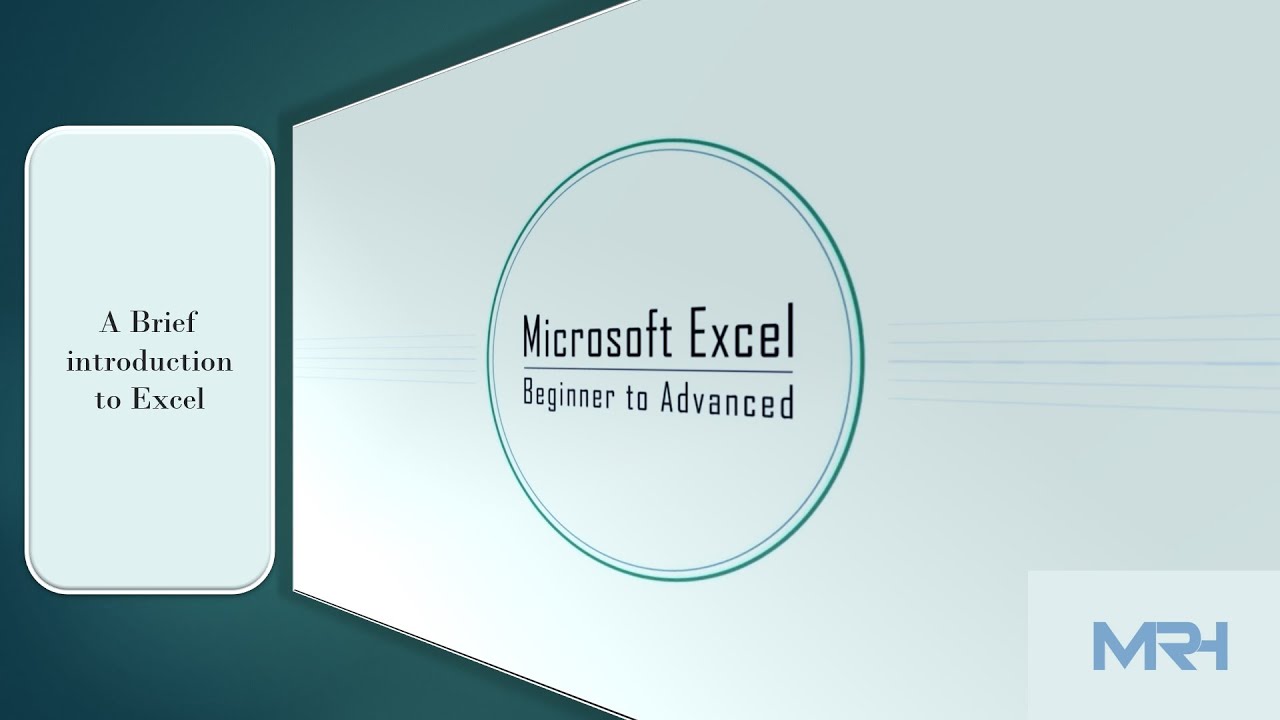 A Brief introduction to Excel | MS Excel (Full Course) | MS Excel chapter-1 | Class-1