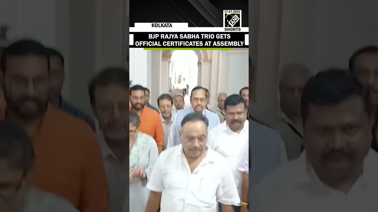 BJP Rajya Sabha MPs Sushmita Dev, Roy and Baraik collect election certificates in WB Assembly