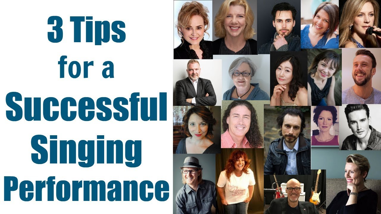 SINGING TEACHERS ANSWER: What are your 3 best tips for a successful performance?