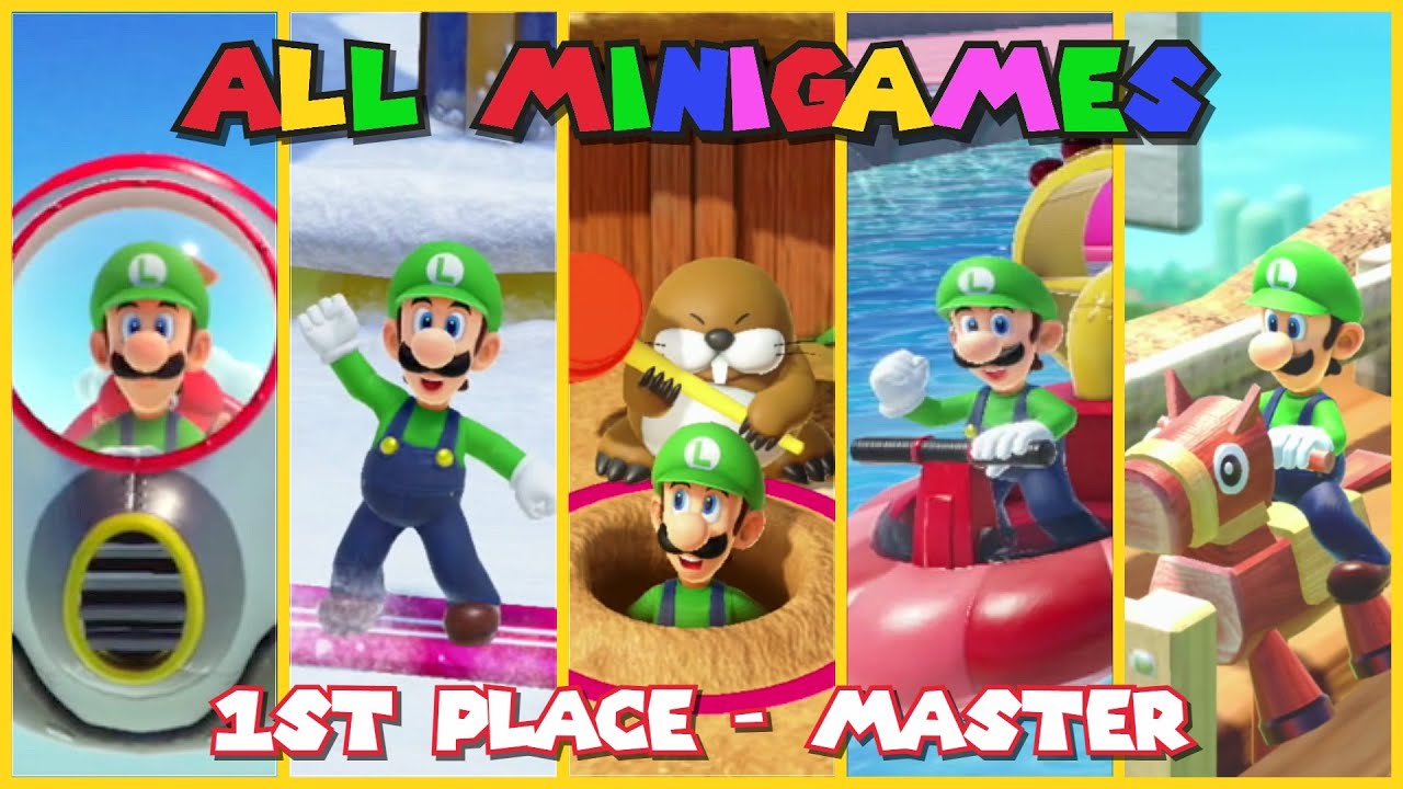 Luigi Wins By Doing Absolutely EVERYTHING | Mario Party Superstars