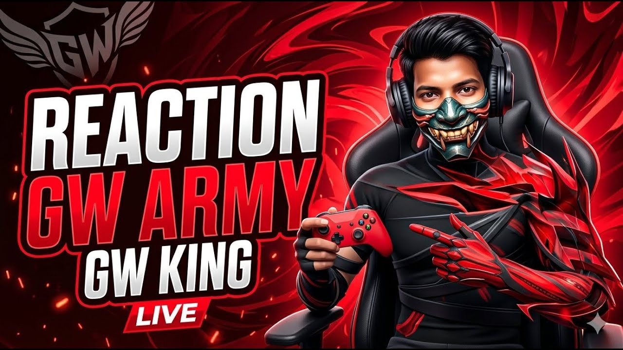 🔥 | FREE FIRE MAX CUSTOM ROOM | PRO GAMEPLAY |⚙️GW KING LIVE 🔴#viral#freefiremax #foryou#live#ff