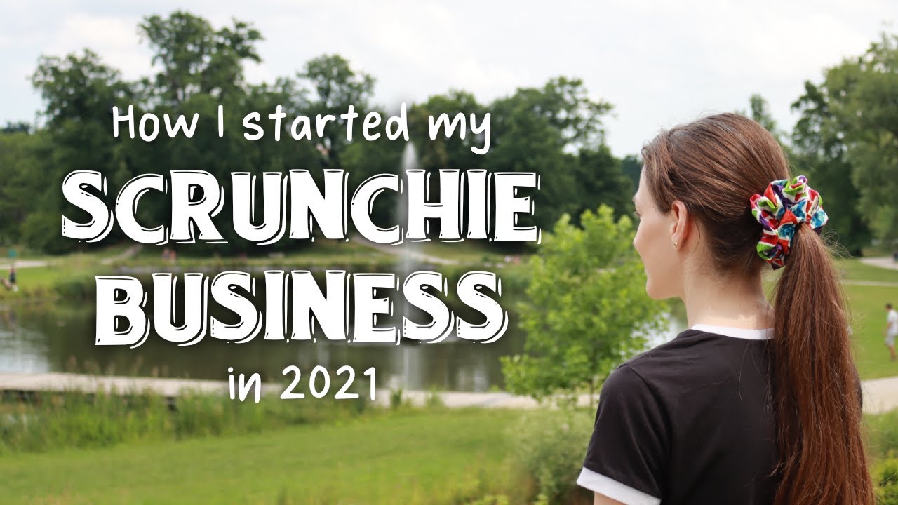 I Started a Small Business From Home! | Working On My First Scrunchie Orders