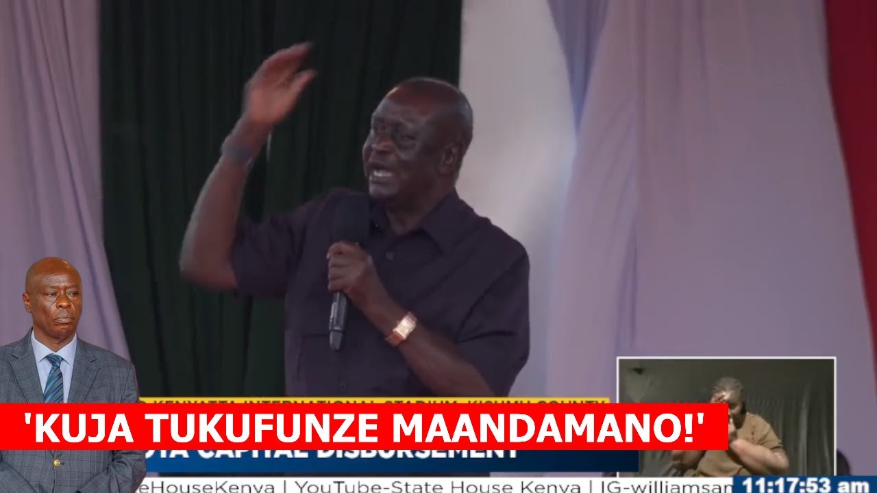 OBURU OGINGA TO GACHAGUA: Kuja kwanza tukufunze kufanya maandamano!