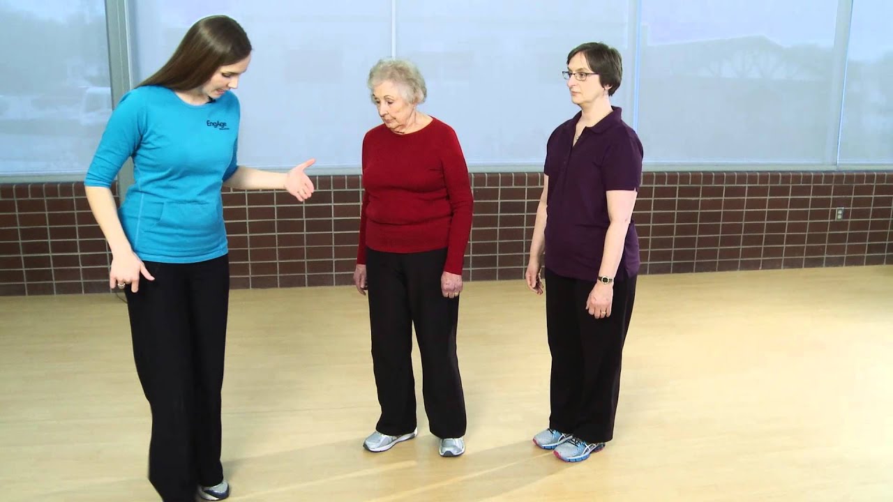 Part 8: Walking on Toes - Prevent Senior Falls: Assessment & Balance Exercises