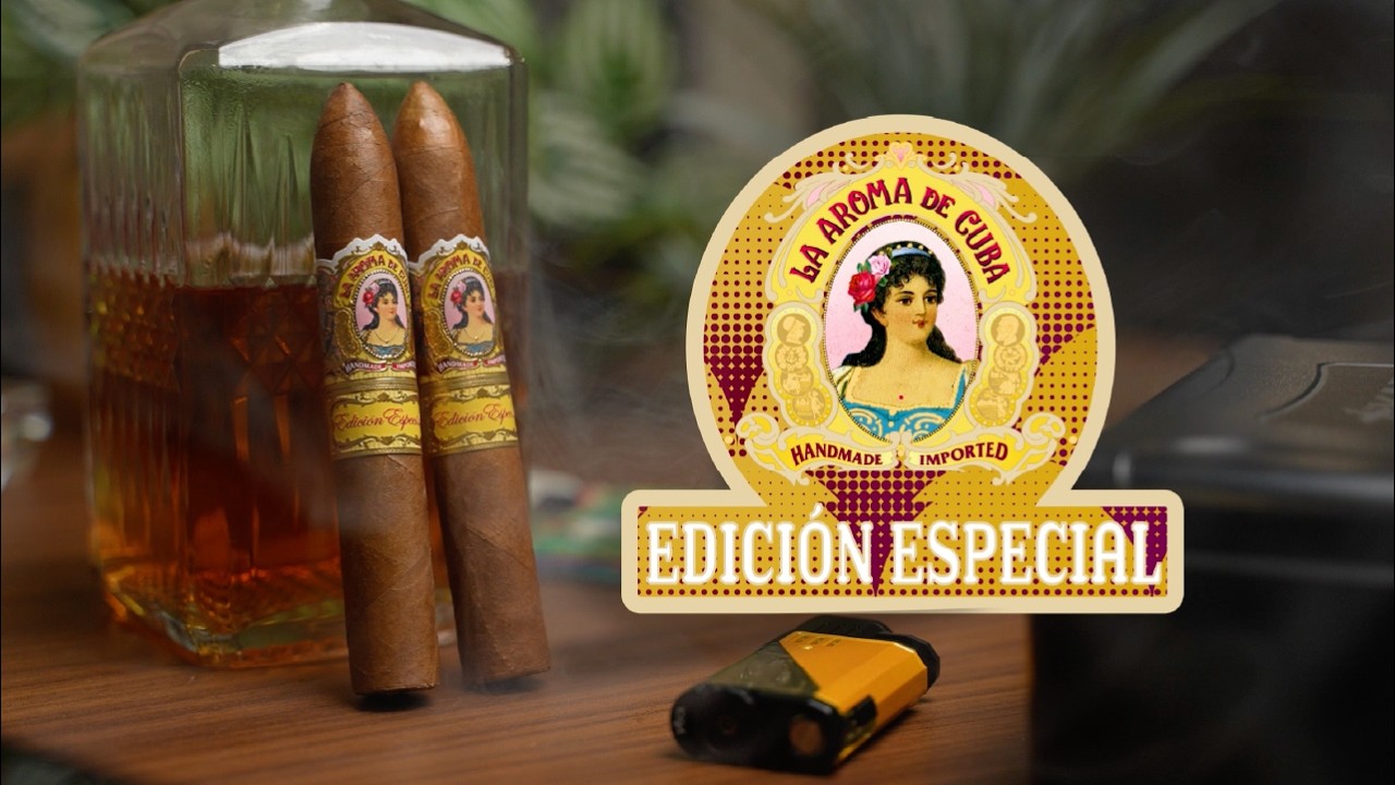 Smoking La Aroma de Cuba Edici&oacute;n Especial | Cigar Review and Tequila Pairing