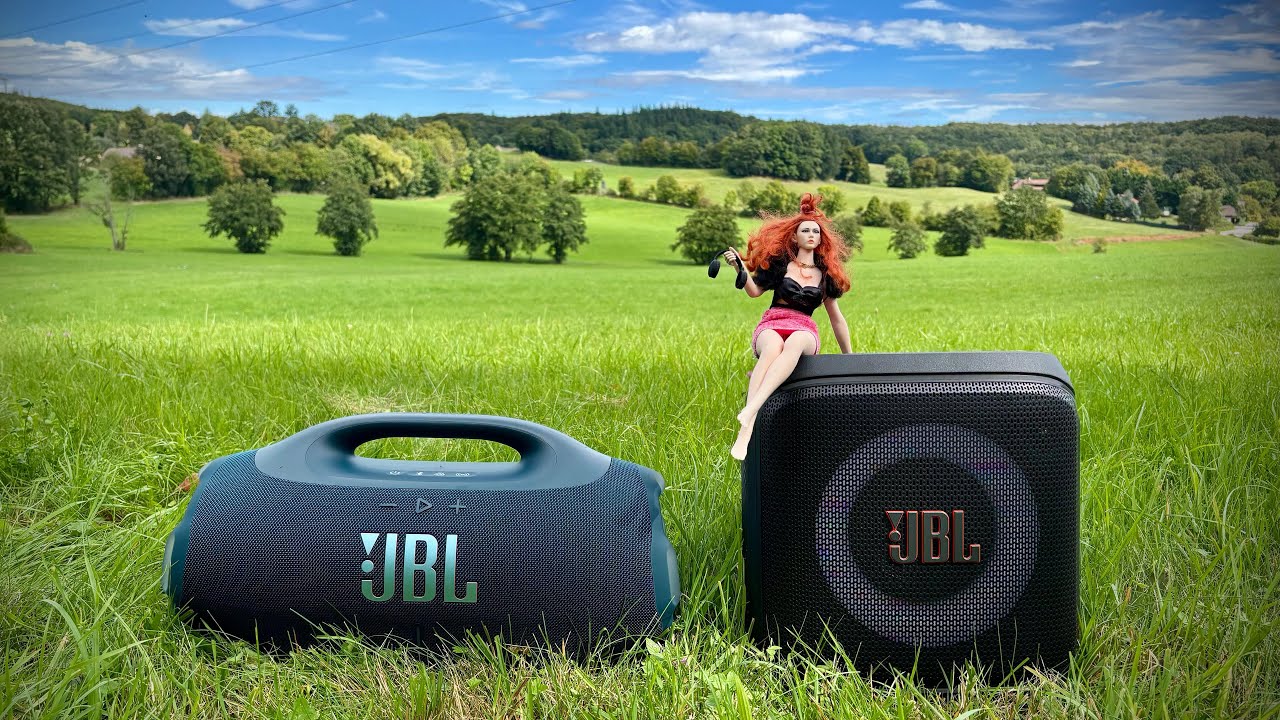 JBL Boombox 4 vs Partybox Encore 2 - outdoor loudness & basstest