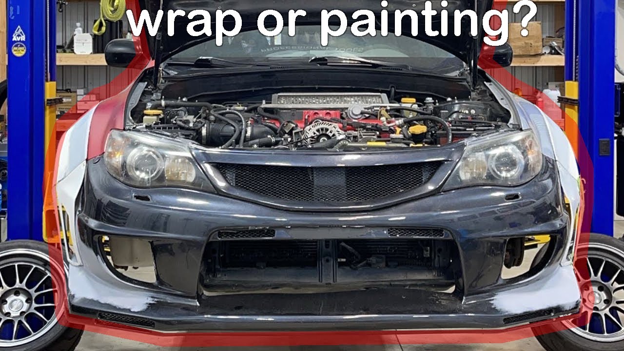 Building The Widebody Hatch STI Front End!