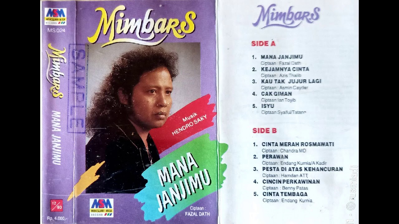mimbar s - mana janjimu karya fazal dath