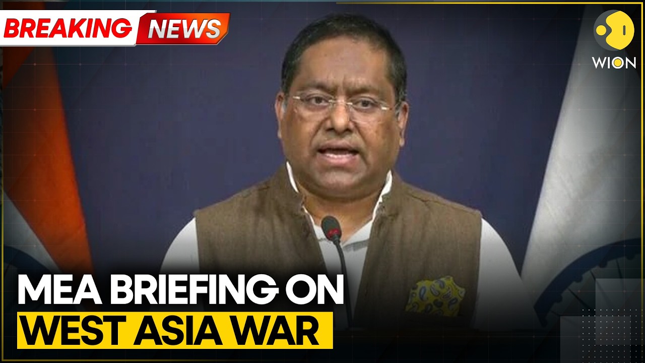 US-Israel War With Iran: India's Ministry of External Affairs Briefing on West Asia War | Breaking