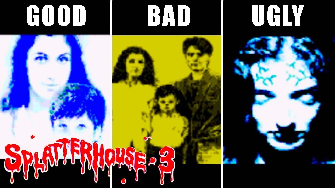 Splatterhouse 3 (Genesis) - ALL Endings