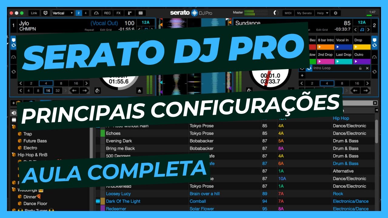 Configurações do Serato DJ Pro - Aula Completa
