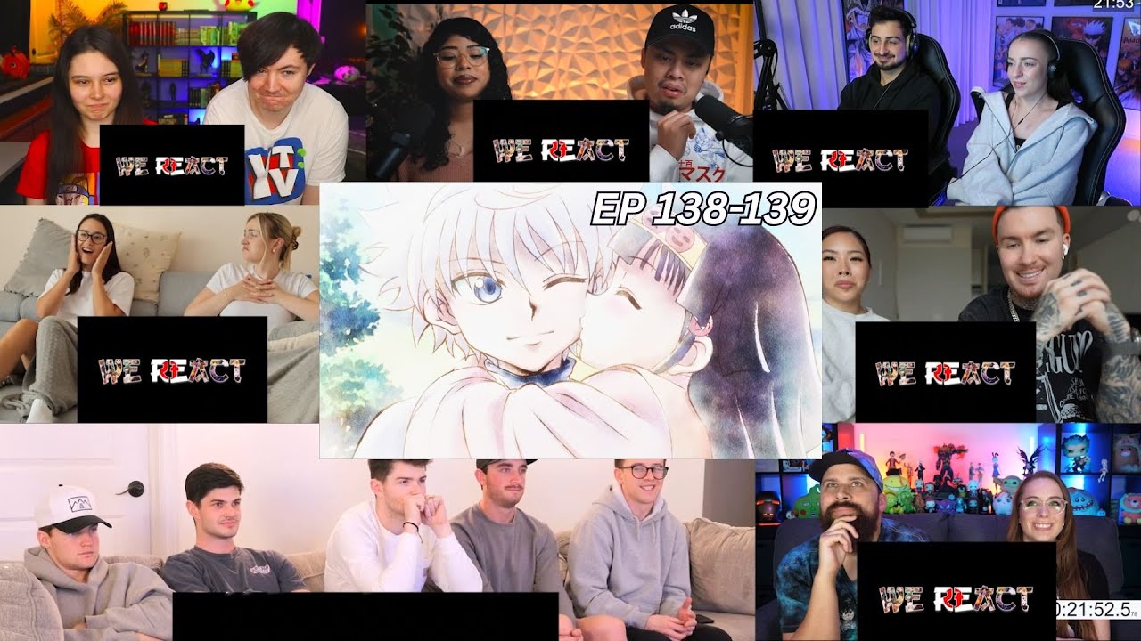 Hunter x Hunter Episode 138-139 | Reaction Mashup