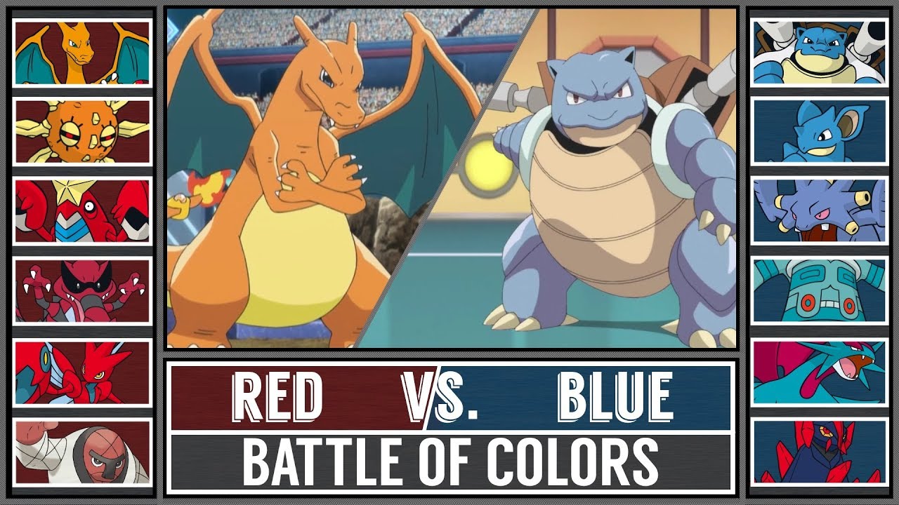 Battle of Colors: RED vs. BLUE POKÉMON (Pokémon Sun/Moon)