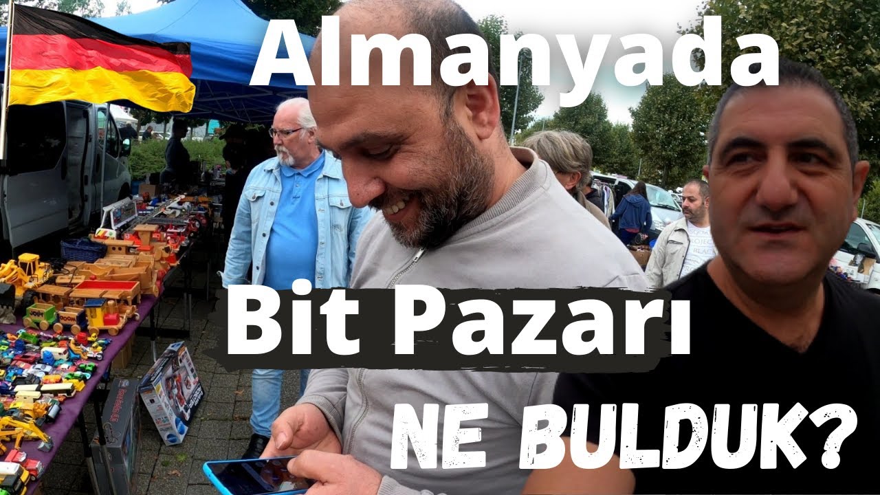 🇩🇪Almanyada Yaşam | Bit pazarı | Almanyada Gezi Vlogları