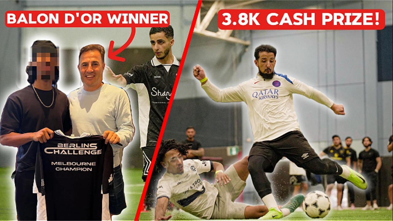 Winner Meets Fabio Cannavaro + $3,800 Cash Prize! Insane 1v1 Football in Melbourne