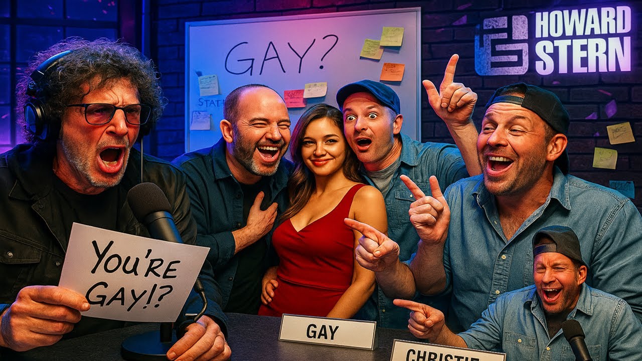 𝗧𝗵𝗲 𝗛𝗼𝘄𝗮𝗿𝗱 𝗦𝘁𝗲𝗿𝗻 𝗦𝗵𝗼𝘄 - Gays prefer, Staff handwriting
