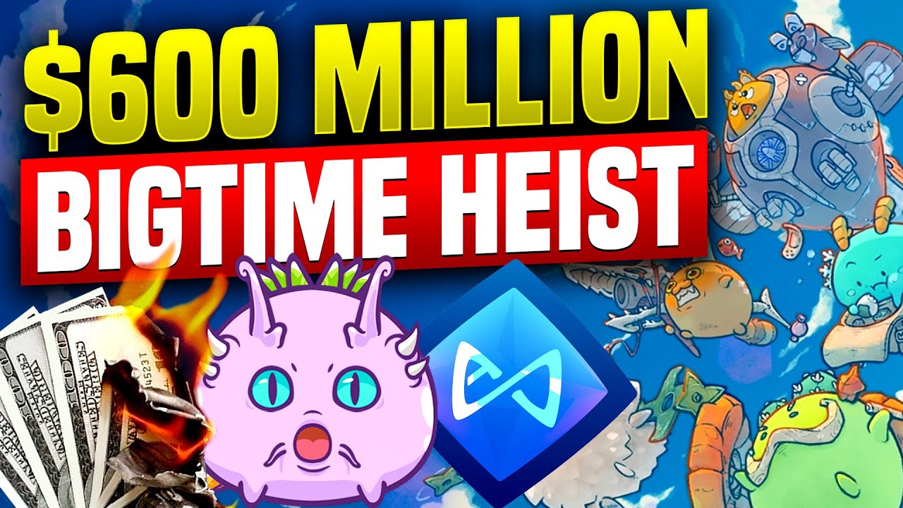 Axie Infinity Developers Hacked for $600 Million Dollars!!!
