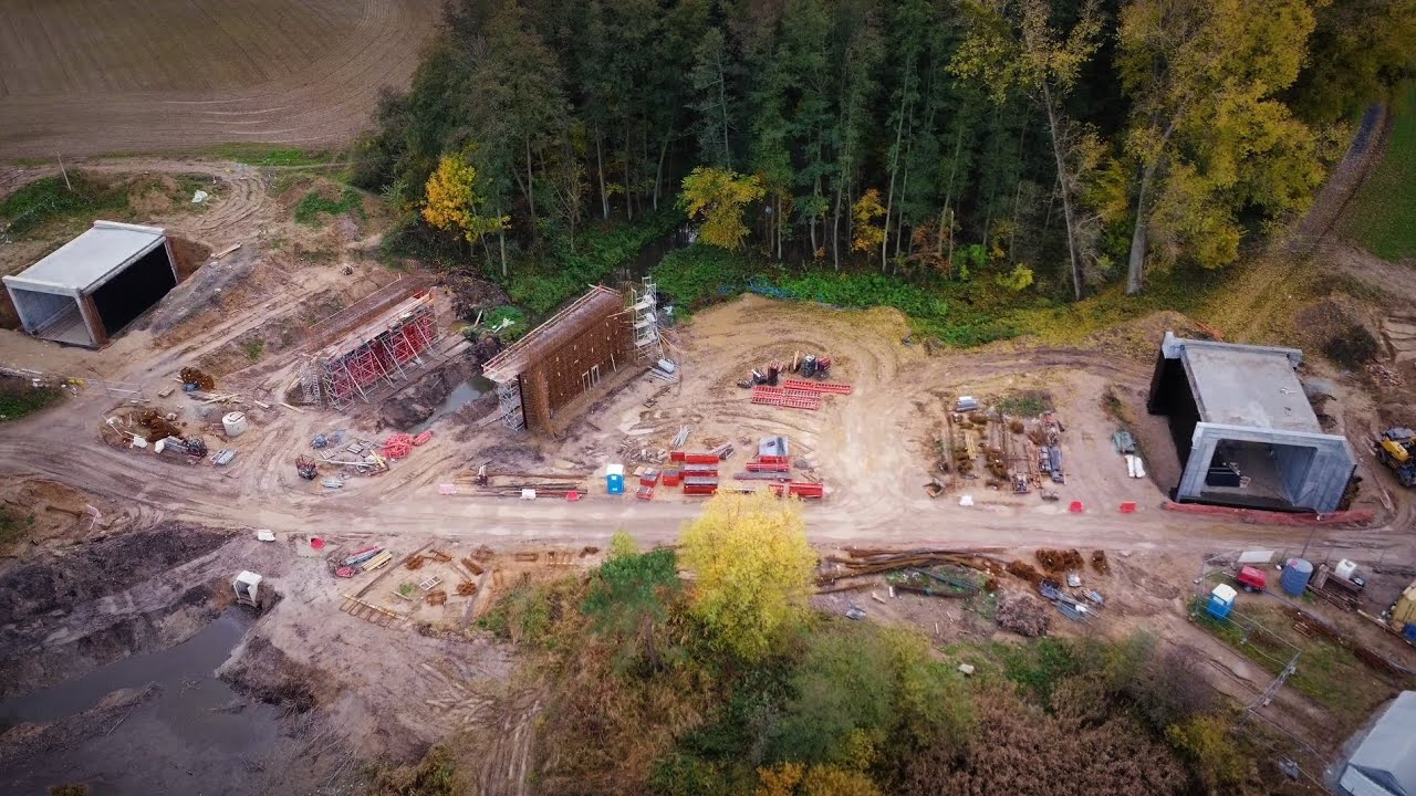 Obwodnica Strzelce Krajeńskie 05.11.2023r. -  postępy