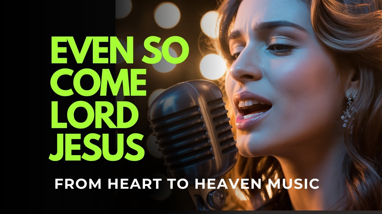 Even so, come, Lord Jesus, prophetic worship song