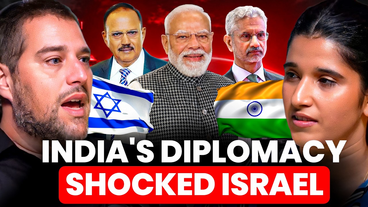 Israel calls India a SUPERPOWER 🔥🇮🇱🇮🇳 ft. Yoni Ben Zaken