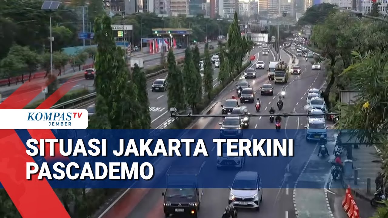 Jakarta Kembali Kondusif, Arus Lalu Lintas Normal Pasca Demo DPR Ricuh