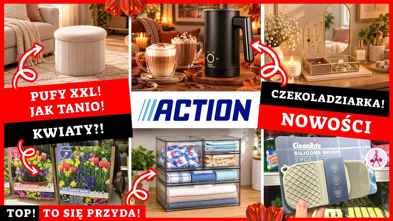 ACTION! 😍 NA TE NOWOŚCI WARTO POLOWAĆ! 🔥 CZEKOLADZIARKA 🍫