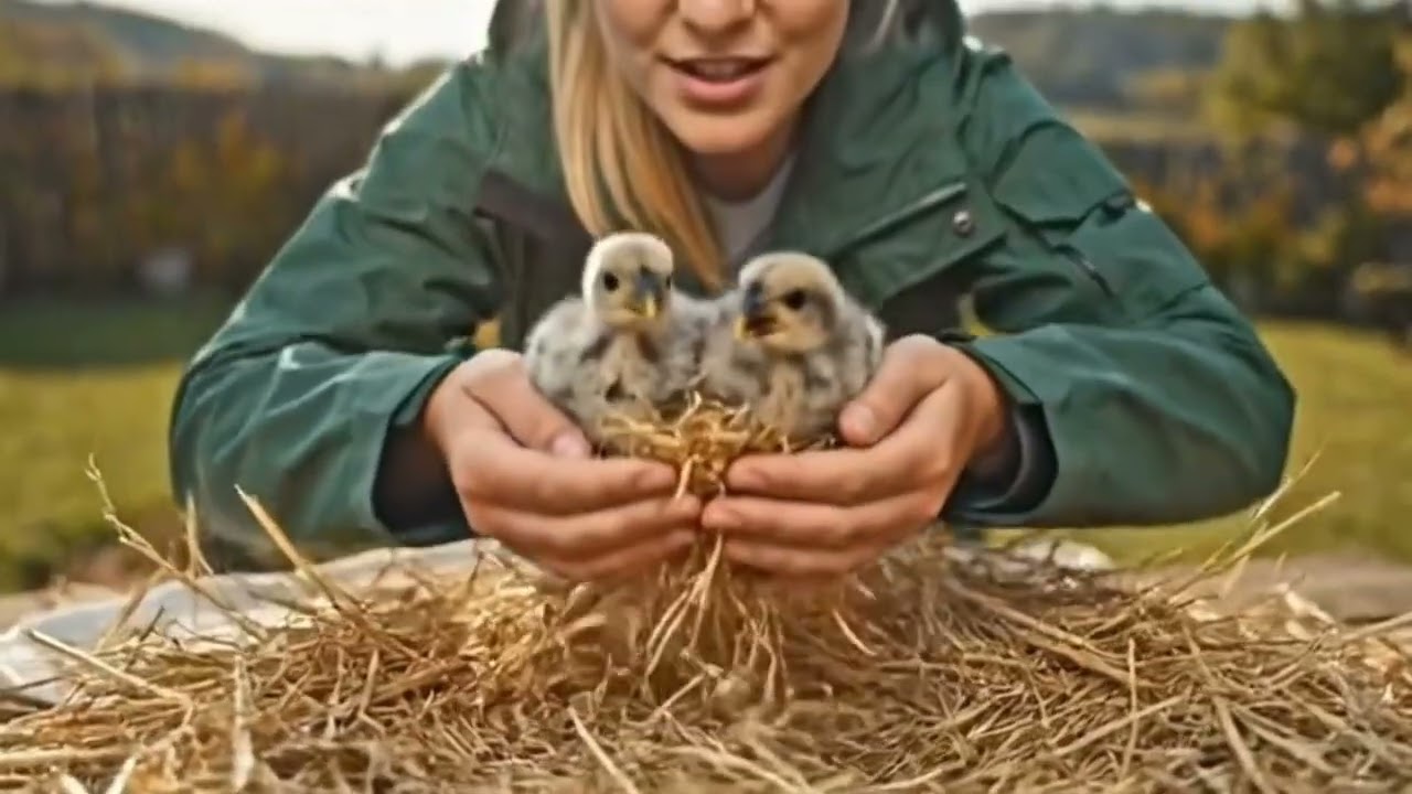 Two eagle birds found in the forest