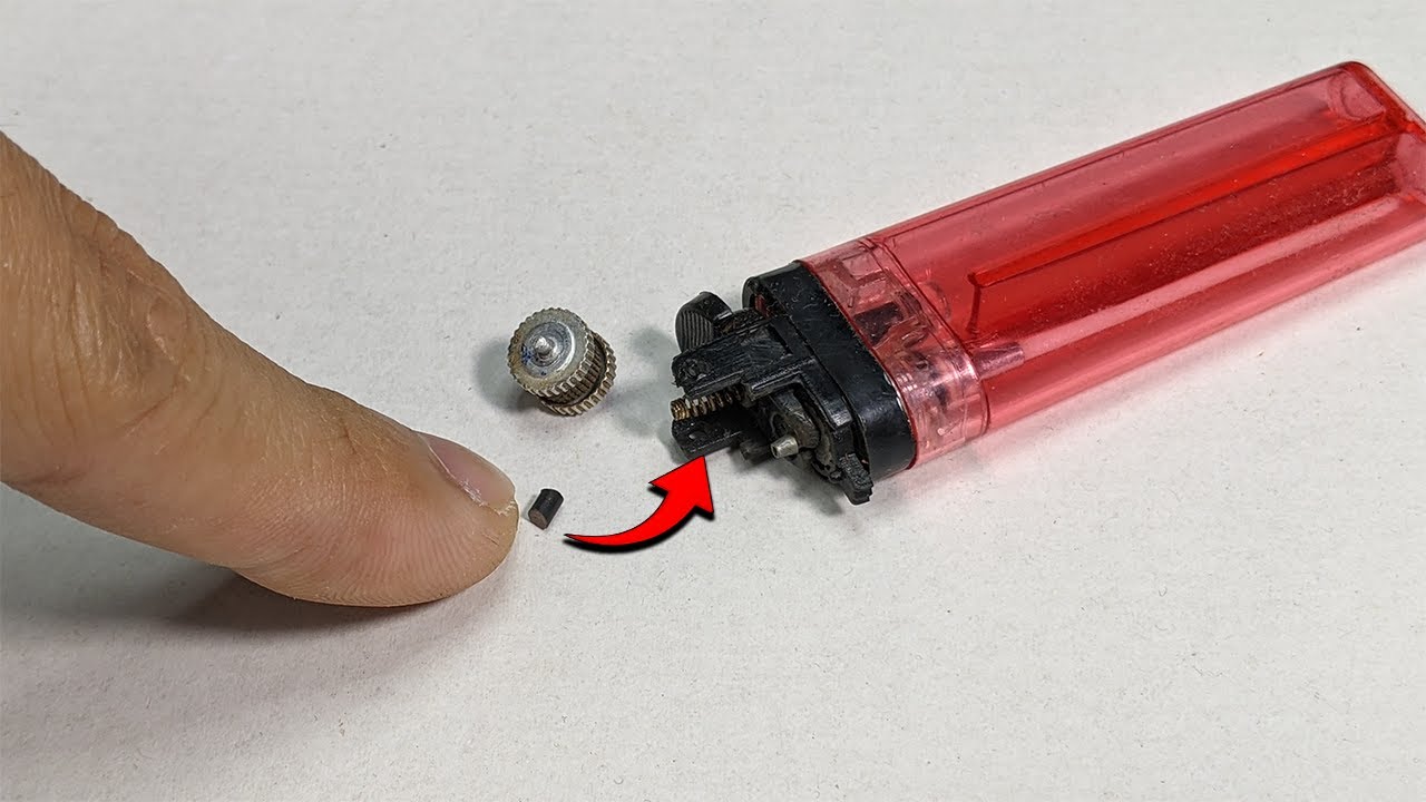 How to Replace a Lighter Flint Easily – 99% of People Don't Know This!