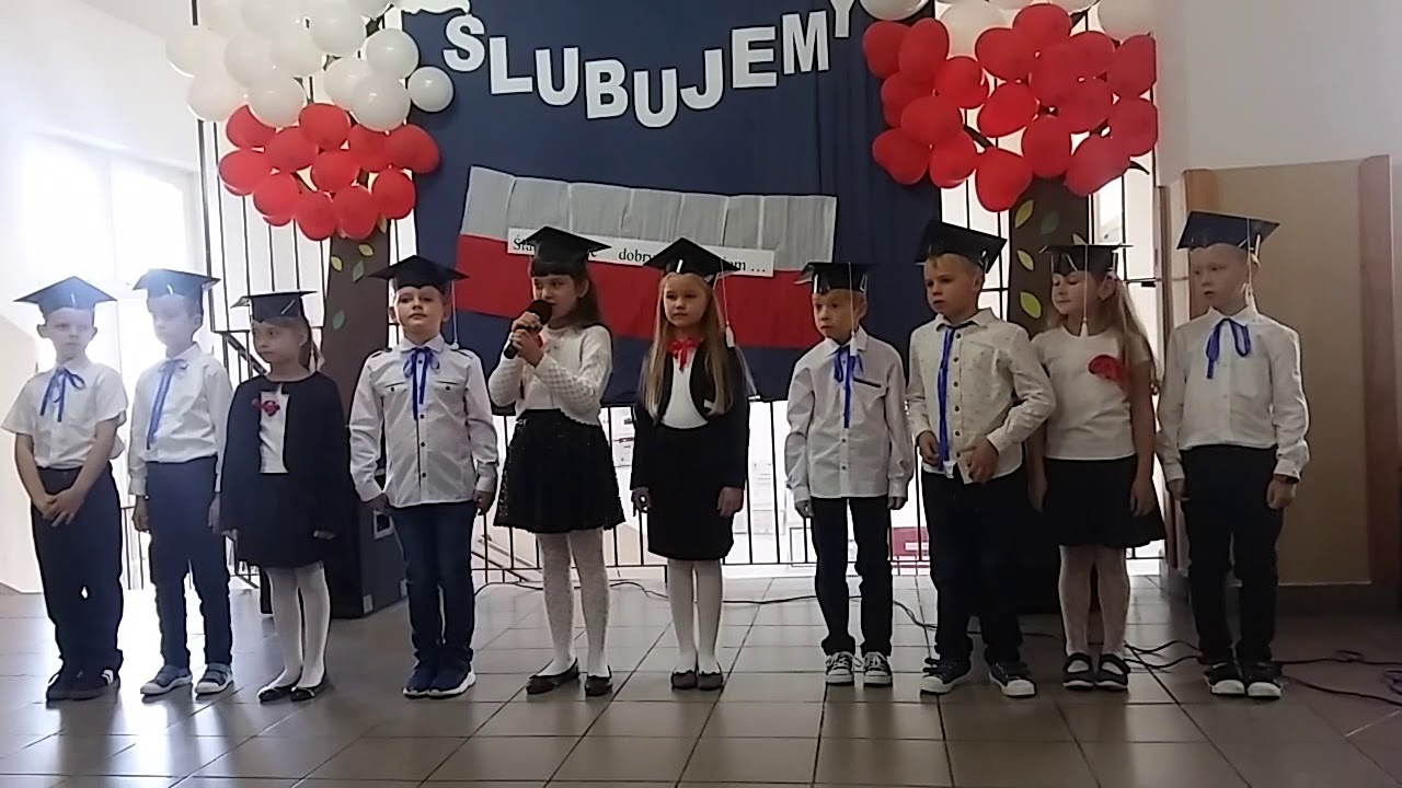 Pasowanie 1 klasy Leszkowice 2019
