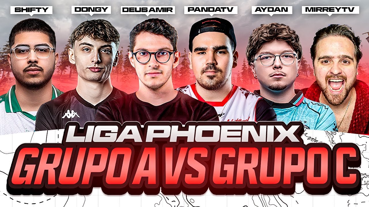 🔴 LIGA PHOENIX ARENA - GRUPO A VS GRUPO C