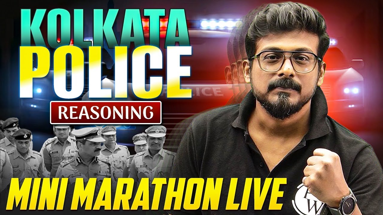 Kolkata Police 2025 Reasoning Marathon Live | Most Expected Questions | KP Reasoning Practice Class