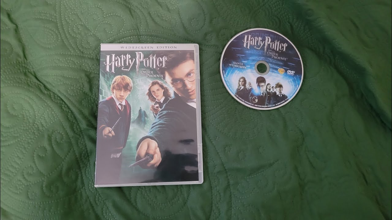 Opening to Harry Potter and the Order of the Phoenix Widescreen Edition 2007 DVD (2009 Reprint)