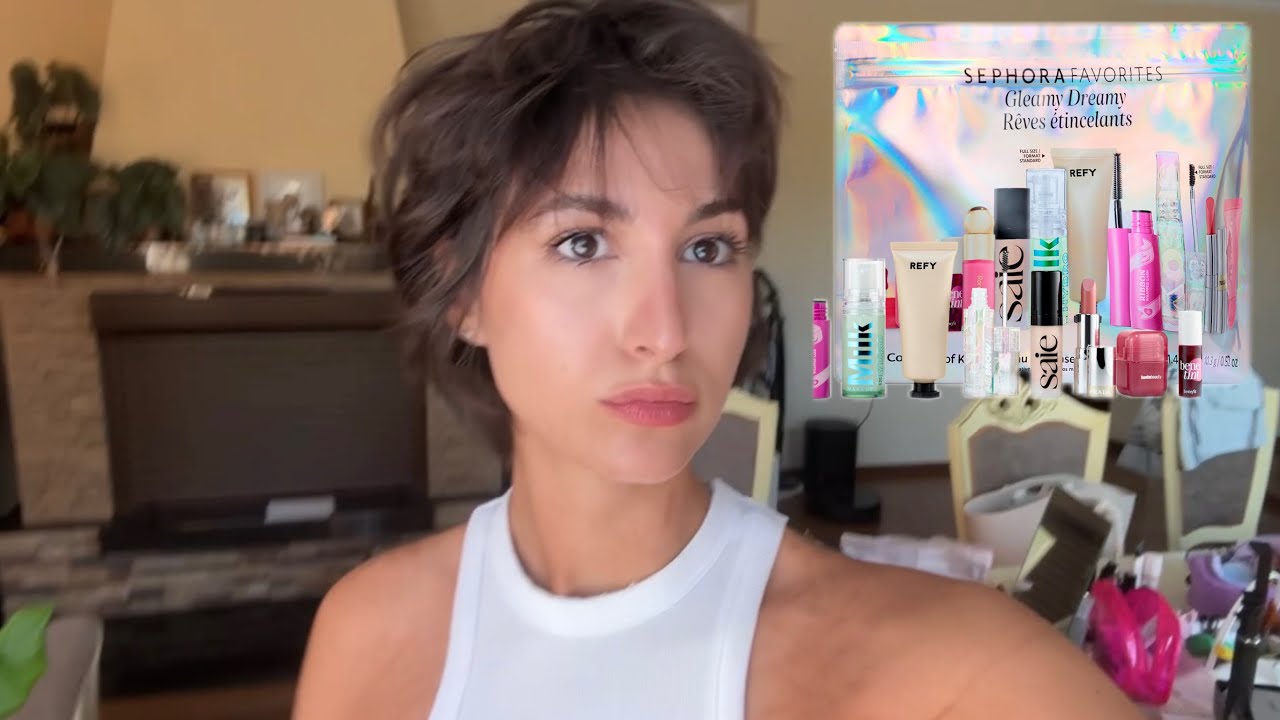 АСМР МАКИЯЖ ПРОДУКТАМИ SEPHORA FAVORITES часть 1