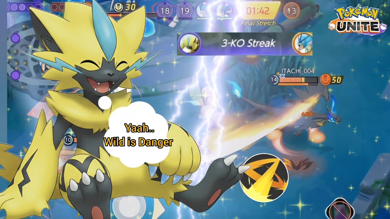 Zeraora Has Beaten 14 Opponent With Wild Charge and Spark 😁