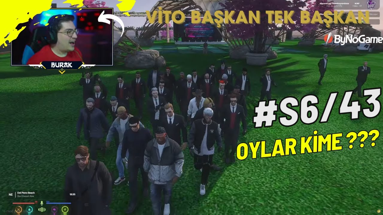 Vito - BORP DAP PARTİSİ ADAYLIĞI ( LOS SANTOSUN TEK HAKİMİ YOLUNDA !!! ) #borp ( BÖLÜM #287 )