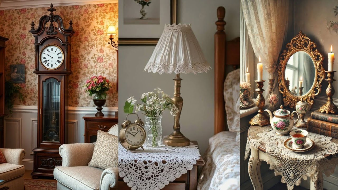 NEW🌷 HOW TO Decorate Your Home in Granny Chic Style | Modern Vintage Decor Trends 🍂
