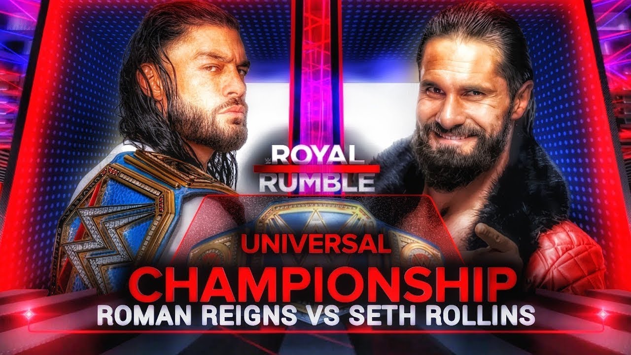 Roman Reigns Vs Seth Rollins/Custom Promo Wrestlemania