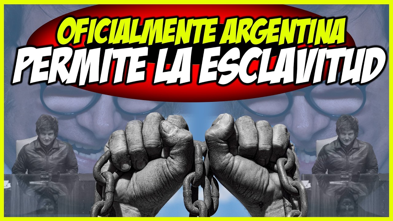 🔴 ARGENTINA CON ESCLAVOS 🔴 OFICIALMENTE MILEI APLASTA PROTECCIÓN DE LOS TRABAJADORES - Daniel Devita