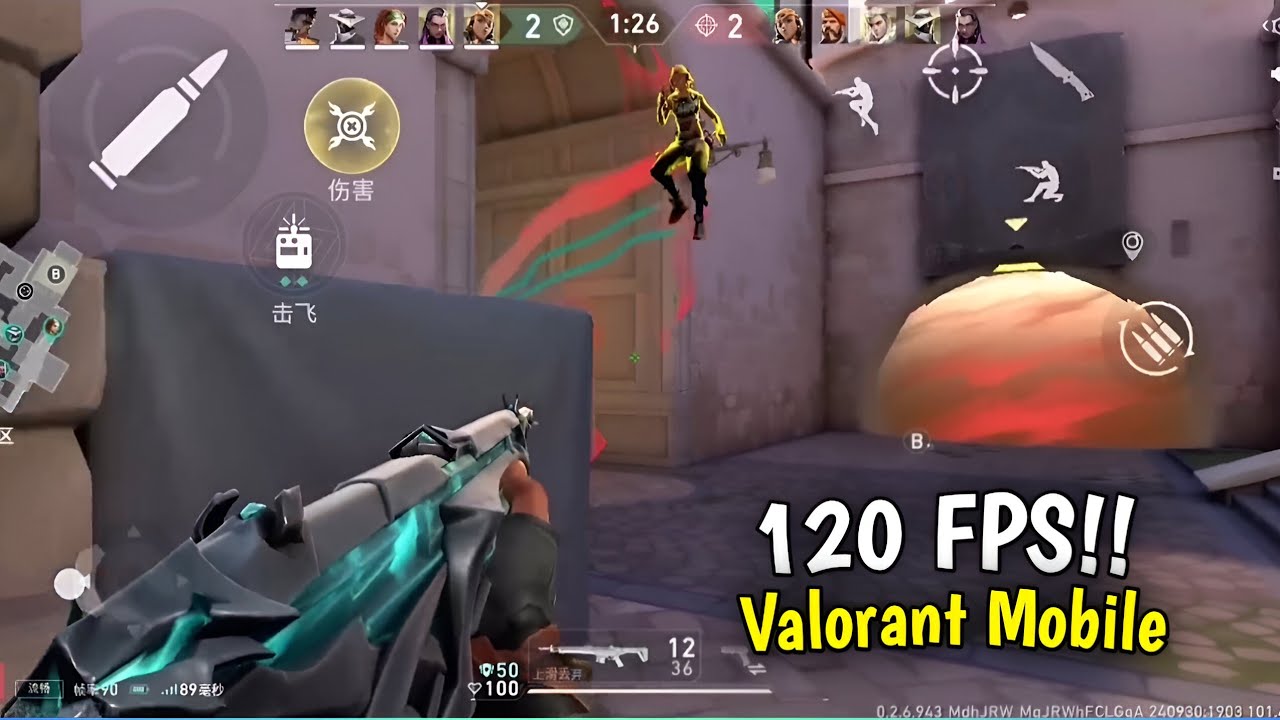 Valorant Mobile Radiant Push 120 FPS  | Global When !??