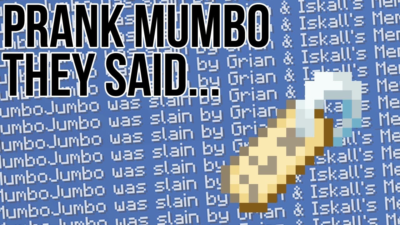 Hermitcraft Prank : Mumbo Jumbo AFK!