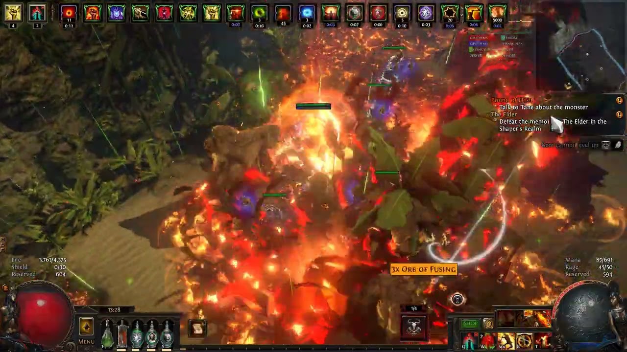 Path of Exile: 3.21 Tectonic Slam Juggernaut T16 Quick Mapping (League Start)