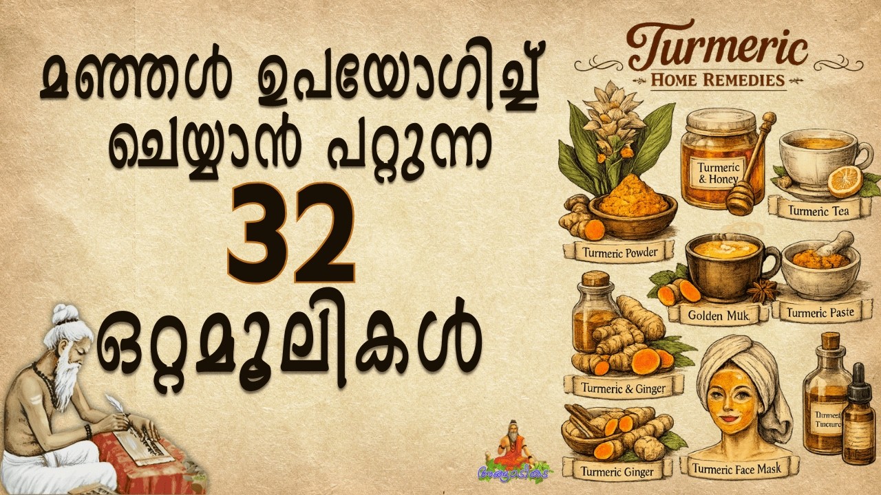 Turmeric is not a trivial thing, you will be surprised if you know these 32 benefits | Turmeric Home Remedies Malayalam
