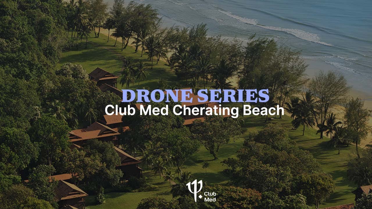 Club Med Cherating Beach from the sky - Malaysia | Drone Series