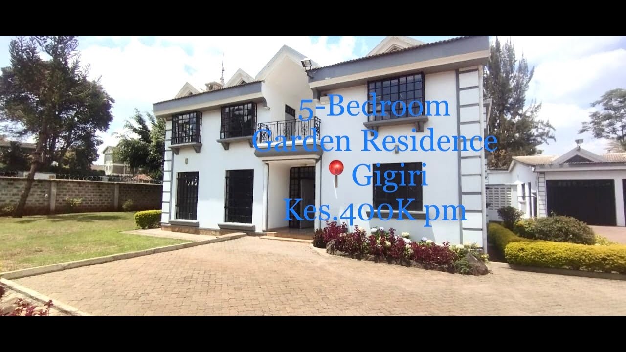 Charming 5-Bedroom Garden Residence in Gigiri