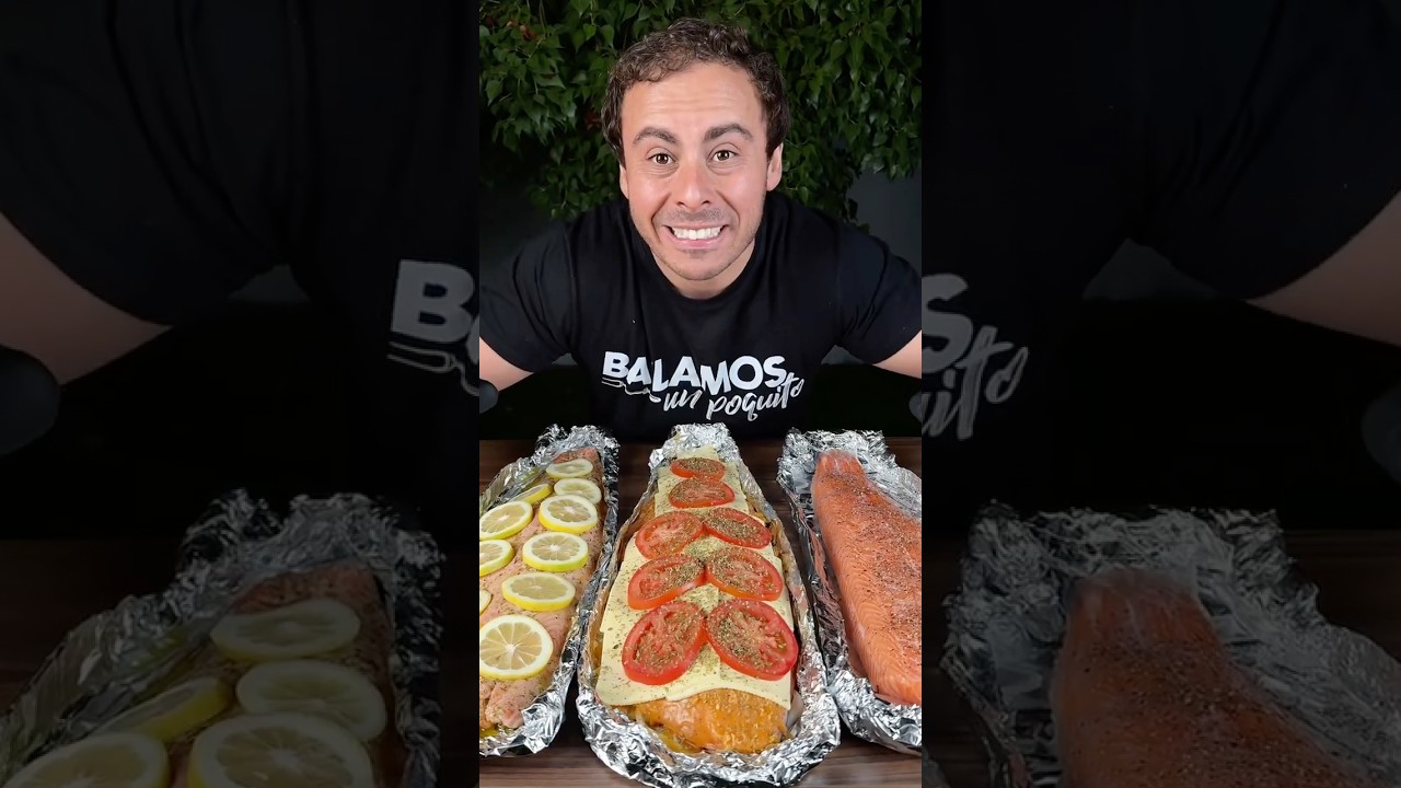 SALM&Oacute;N🐟 a la Parrilla. 3 maneras &Eacute;PICAS 🔥